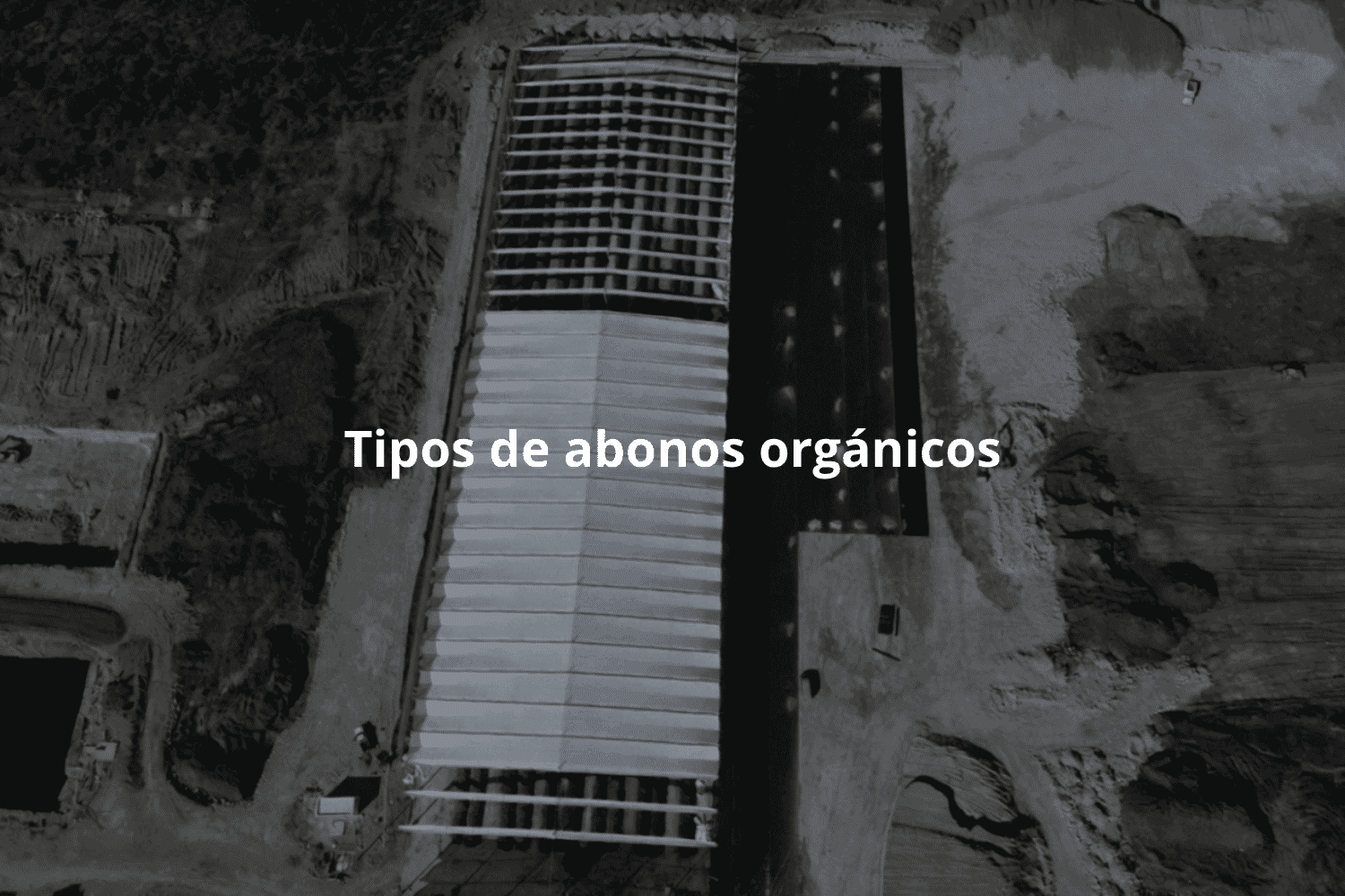 Tipos de abonos orgánicos