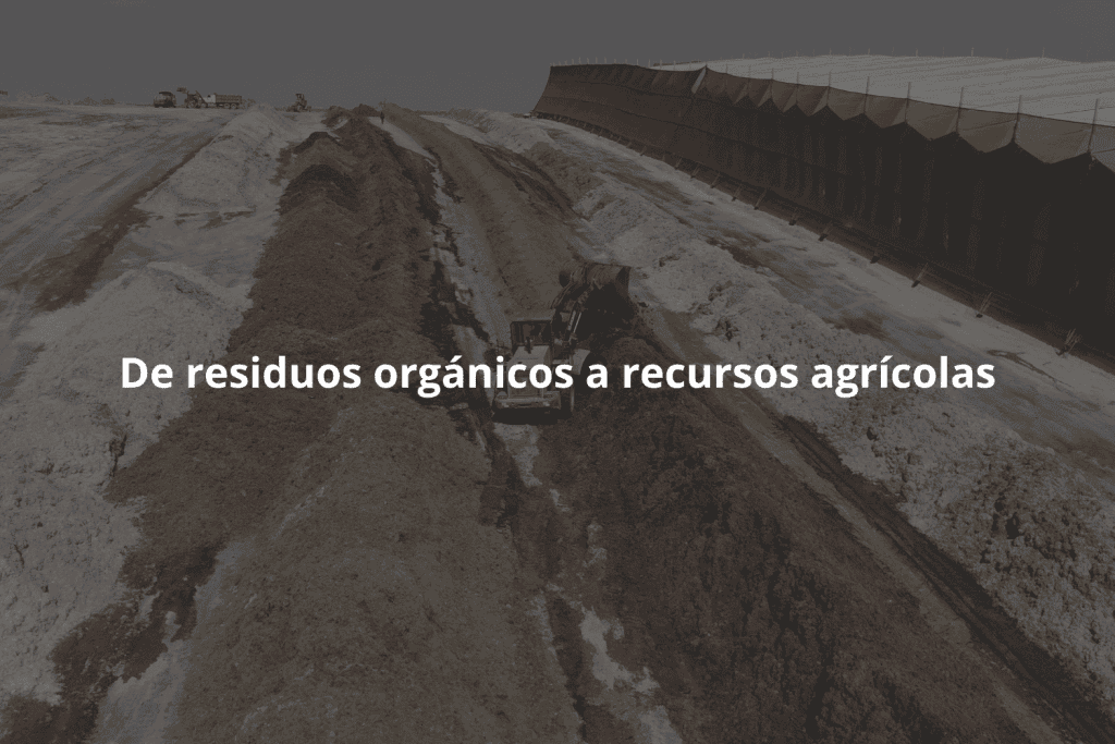 Residuos orgánicos transformados en recursos para la agricultura